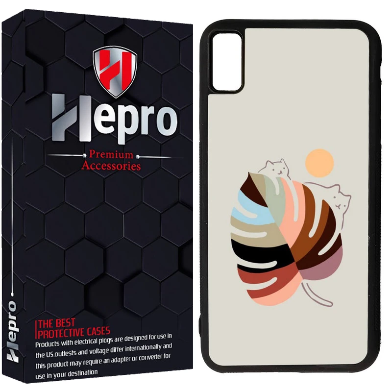 کاور هپرو طرح فانتزی مدل TPU مناسب برای گوشی موبایل اپل IPHONE X / XS