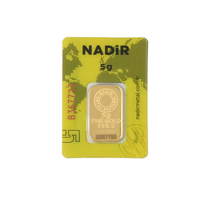 شمش طلا  995 عیار گالری تاج آبادی مدل بین المللی T-01