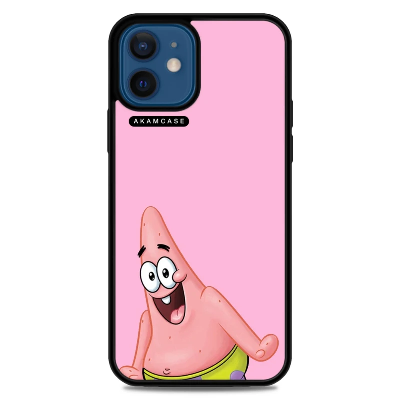 کاور آکام مدل AMC-WA12M-SPONGE BOB18 مناسب برای گوشی موبایل اپل iPhone 12 Mini