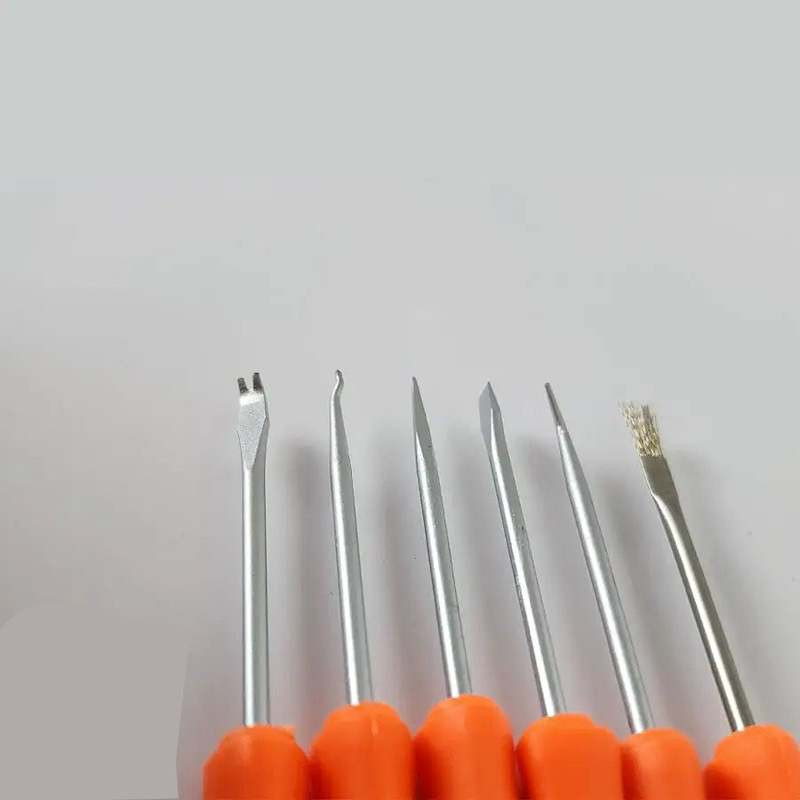 ابزار لحیم کاری کایزی مدل K-1476 مجموعه 6 عددی