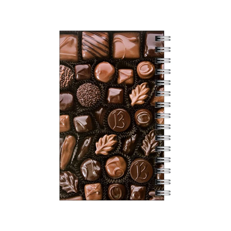 دفترچه یادداشت مدل to do list طرح پترن شکلات های دست ساز کد 7895505