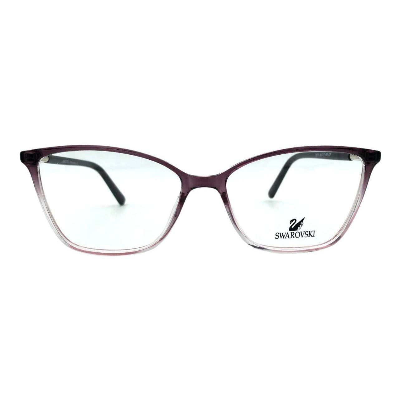 فریم عینک طبی زنانه سواروسکی مدل T1017 -  - 1