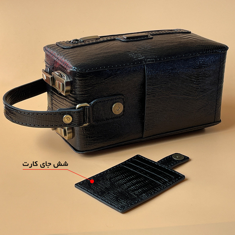 کیف دستی مردانه خانه چرم آنا مدل بردیا