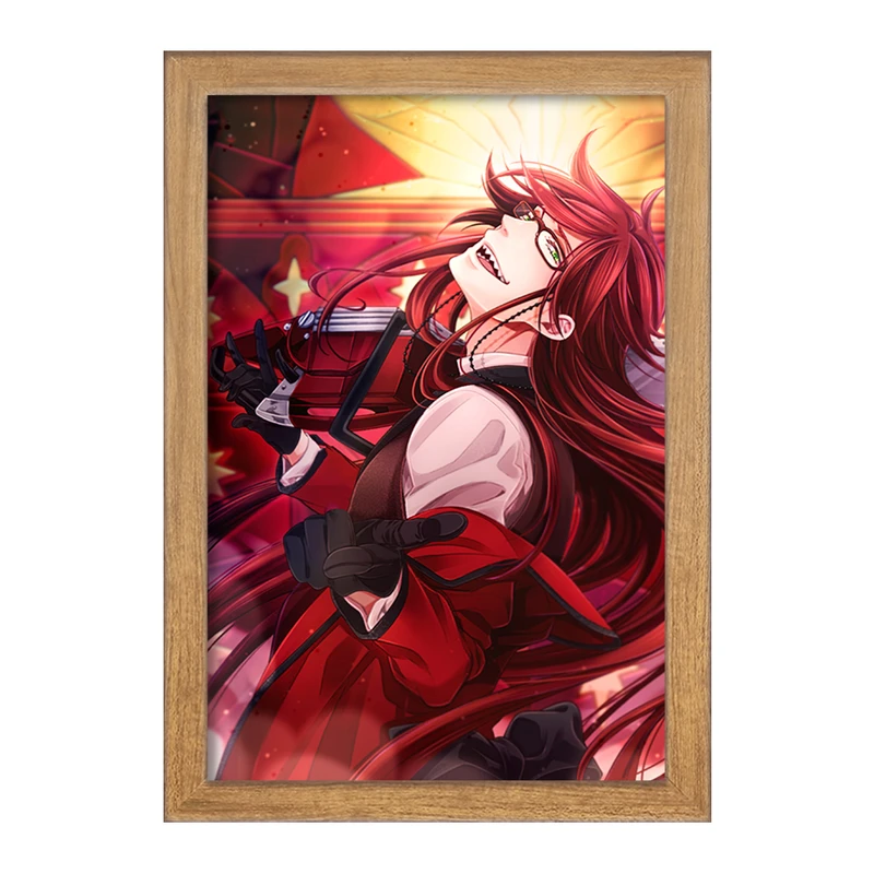 تابلو خندالو مدل گریل انیمه خادم سیاه Black Butler  کد 16302