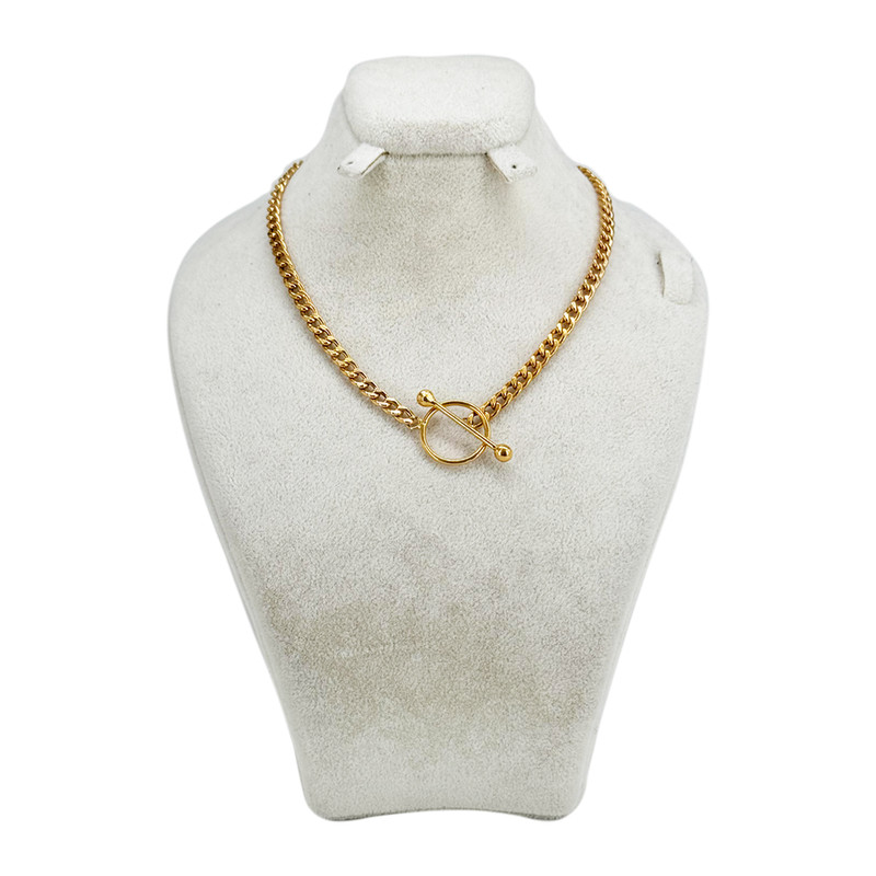 گردنبند طلا 18 عیار زنانه فرمانیان گالری مدل B152