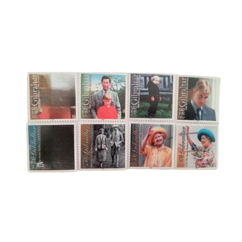 تمبر یادگاری مدل جبل الطارق 2000 مجموعه 8 عددی