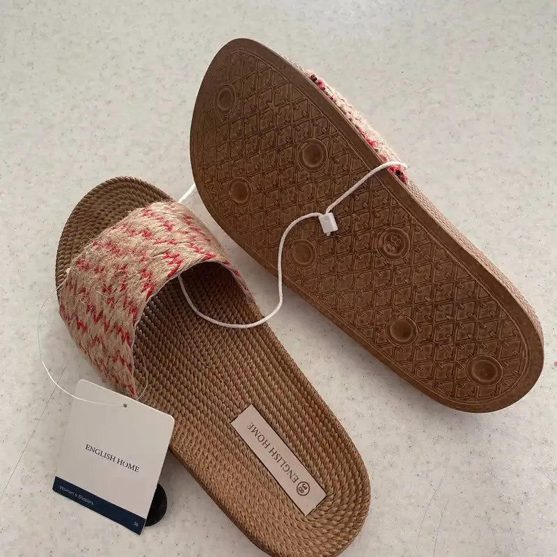 دمپایی زنانه انگلیش هوم مدل Coastal red