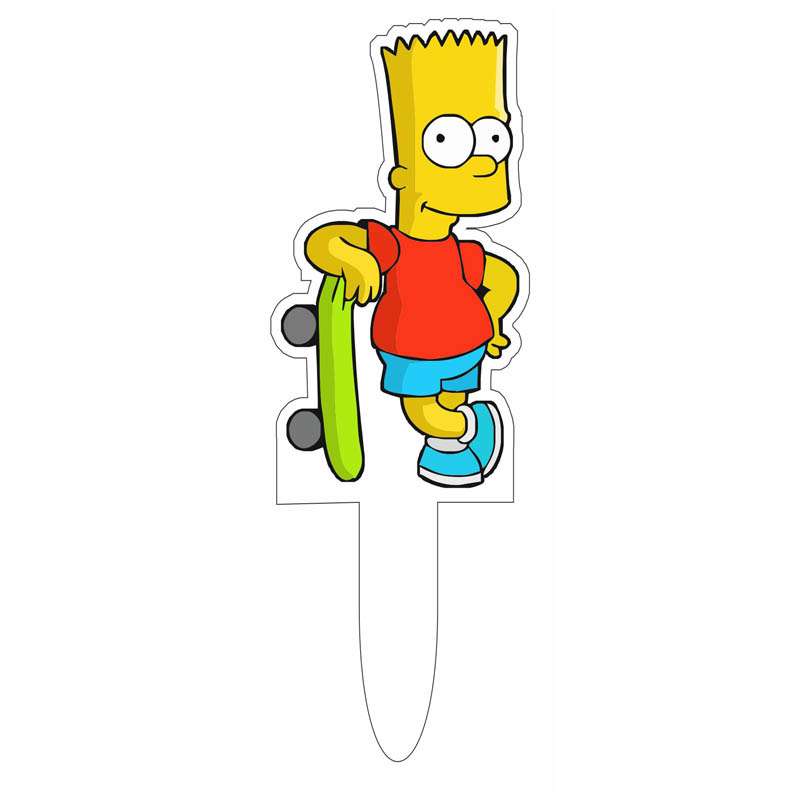 تاپر کیک مدل سیمسون ها کد 366