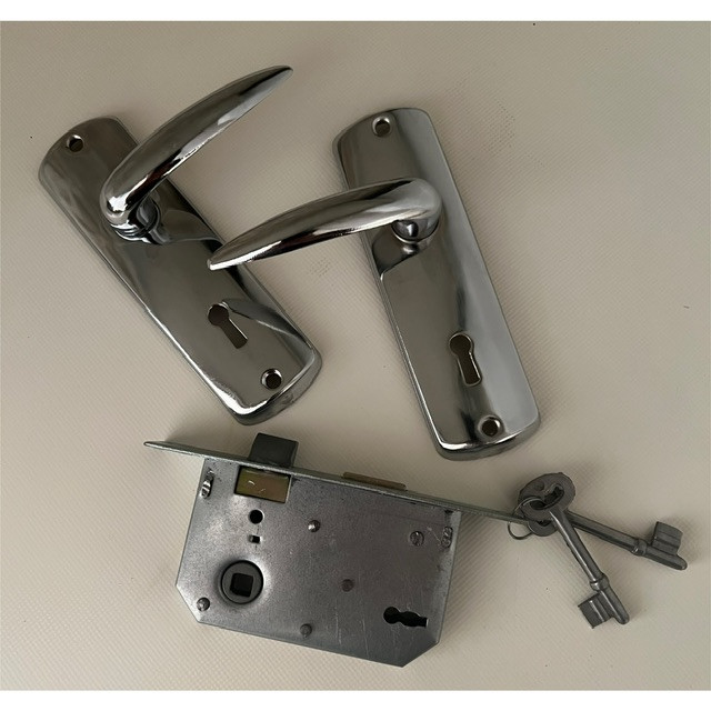 دستگیره در کاسپین مدل 910 به همراه قفل مجموعه دو عددی