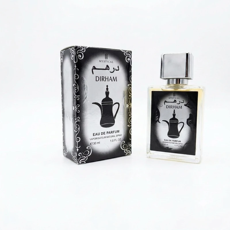 عطر جیبی مردانه میستیکال مدل درهم با رایحه گرم حجم 30 میلی‌لیتر