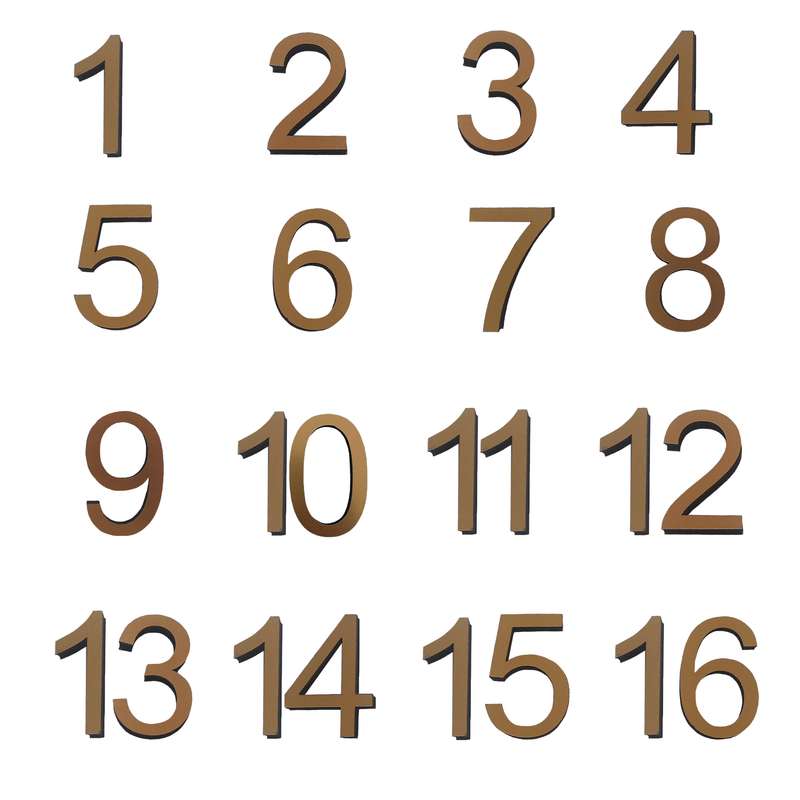 تابلو نشانگر اعداد مدل Mg 412 مجموعه 16 عددی