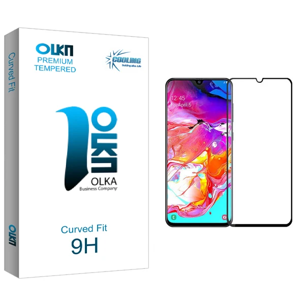 محافظ صفحه نمایش کولینگ مدل Olka glass مناسب برای گوشی موبایل سامسونگ Galaxy A70