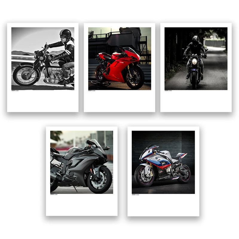 آویز تزیینی عرش مدل فانتزی موتور کد Asa112 مجموعه پنچ عددی