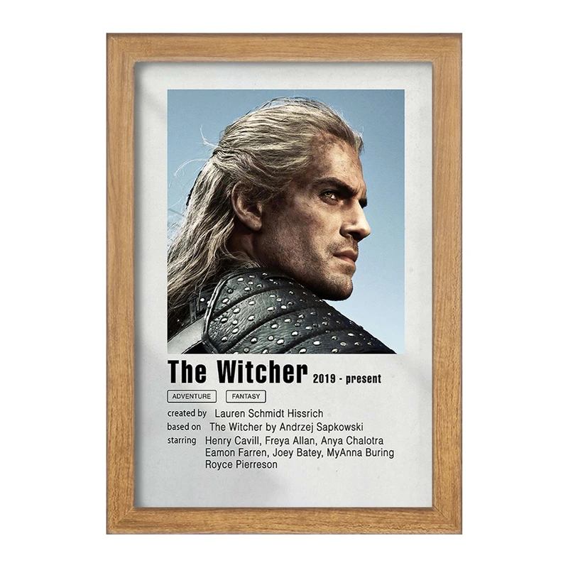 تابلو خندالو مدل ویچر (The Witcher) کد F11295