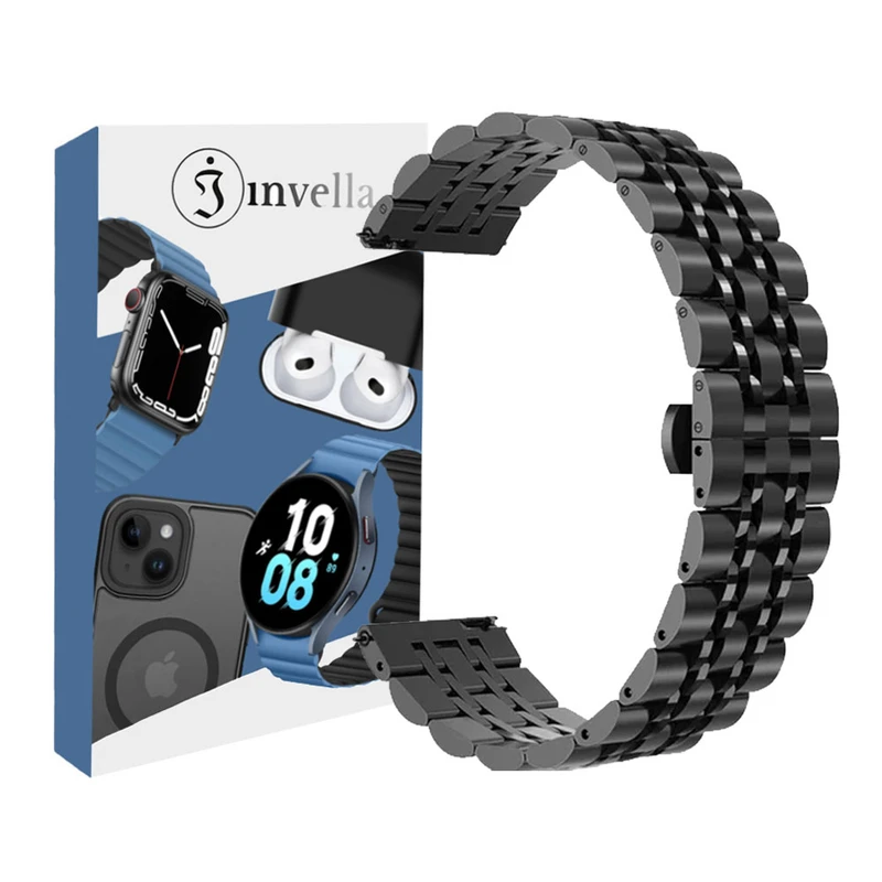 بند اینولا مدل 7BID VL مناسب برای ساعت هوشمند سامسونگ Galaxy Watch Active 1 / Active 2 40mm / Active 2 44mm / Watch 3 size 41mm / Galaxy Watch 4 40mm / watch 4 42mm / watch 4 44mm / watch 4 46mm