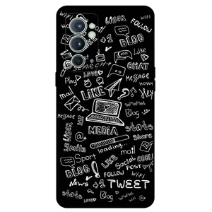 Megafone Social Media 1898 Cover For OnePlus 9RT 5G