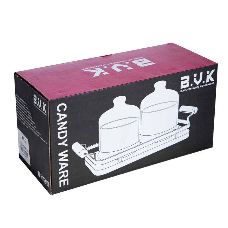 شکلات خوری بی وی کی کد 403612 مجموعه دو عددی