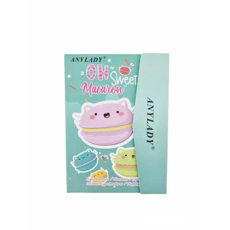 پالت آرایش صورت آنی لیدی مدل ماکارون