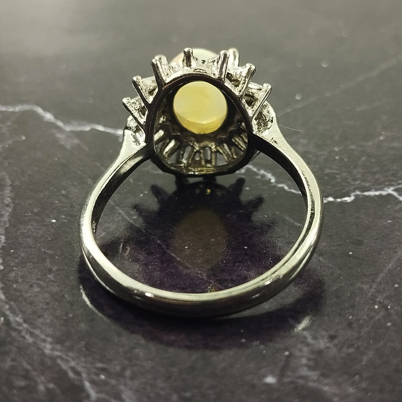 انگشتر نقره زنانه سلین کالا مدل اپال کد 114 انگشتر نقره زنانه سلین کالا مدل اپال کد 114