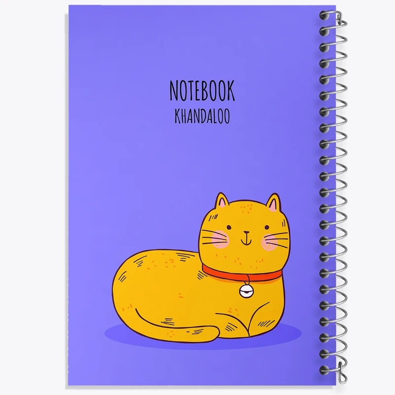 دفتر نت موسیقی 50 برگ خندالو مدل گربه بامزه کد N1571