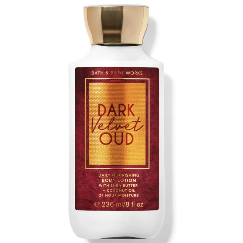 لوسیون بدن بس اند بادی ورکز مدل Dark velvet oud حجم 236 میلی لیتر