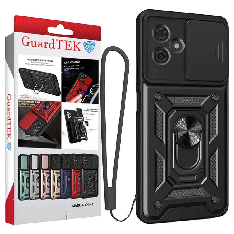 کاور گاردتک اساک مدل Dcamp2 Strap مناسب برای گوشی موبایل موتورولا Moto G54 به همراه بند