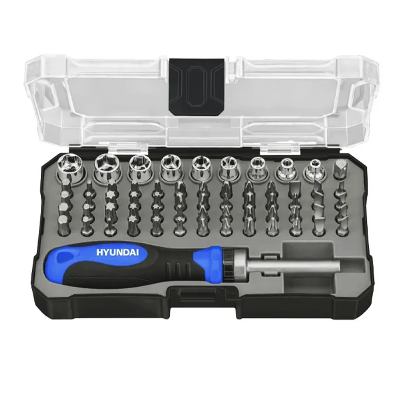 سر پیچگوشتی هیوندای مدل HC-63B مجموعه‌ی 63 عددی