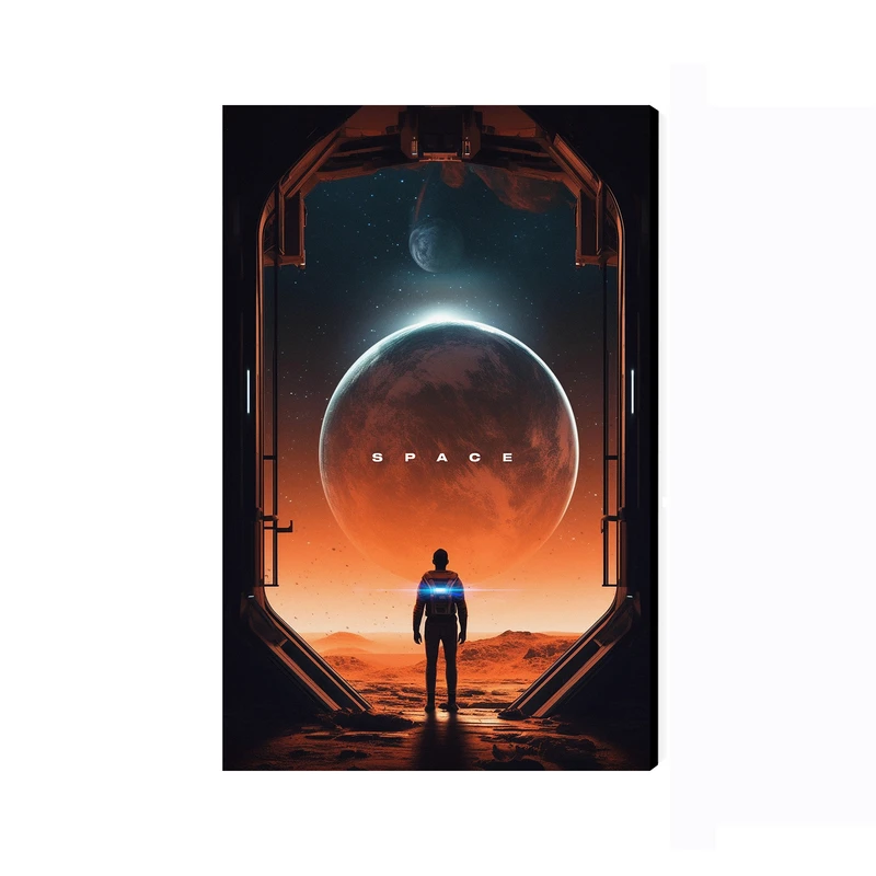 تابلو شاسی عرش مدل فانتزی فضا کد As2435