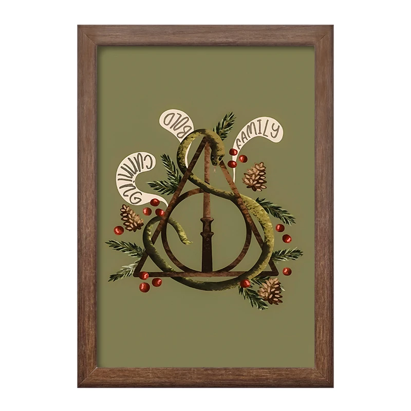 تابلو خندالو طرح اسلیترین هری پاتر (Harry Potter) کد F8625