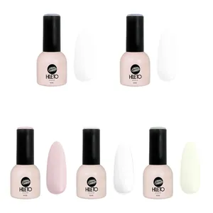  لاک ژل ناخن های لتو مدل فرنچ مجموعه 5 عددی