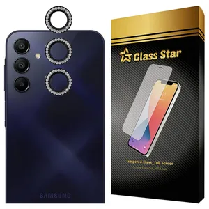 محافظ لنز دوربین شیشه‌ای گلس استار مدل NRIG20 مناسب برای گوشی موبایل سامسونگ Galaxy A25 5G