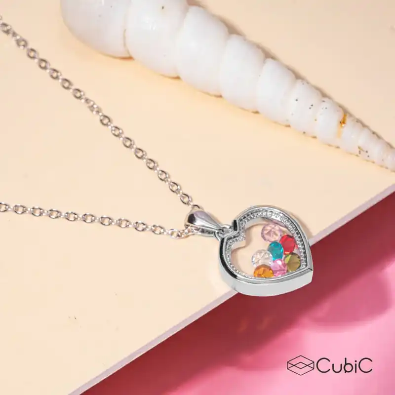 گردنبند زنانه کوبیک مدل QN-051237