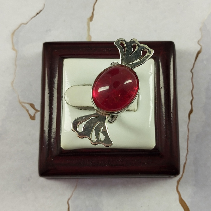 انگشتر نقره زنانه سلین کالا مدل یاقوت سرخ کد 55 انگشتر نقره زنانه سلین کالا مدل یاقوت سرخ کد 55