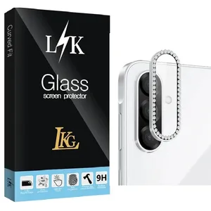 محافظ لنز دوربین ال کا جی مدل نگین دار مناسب برای گوشی موبایل سامسونگ GALAXY A26