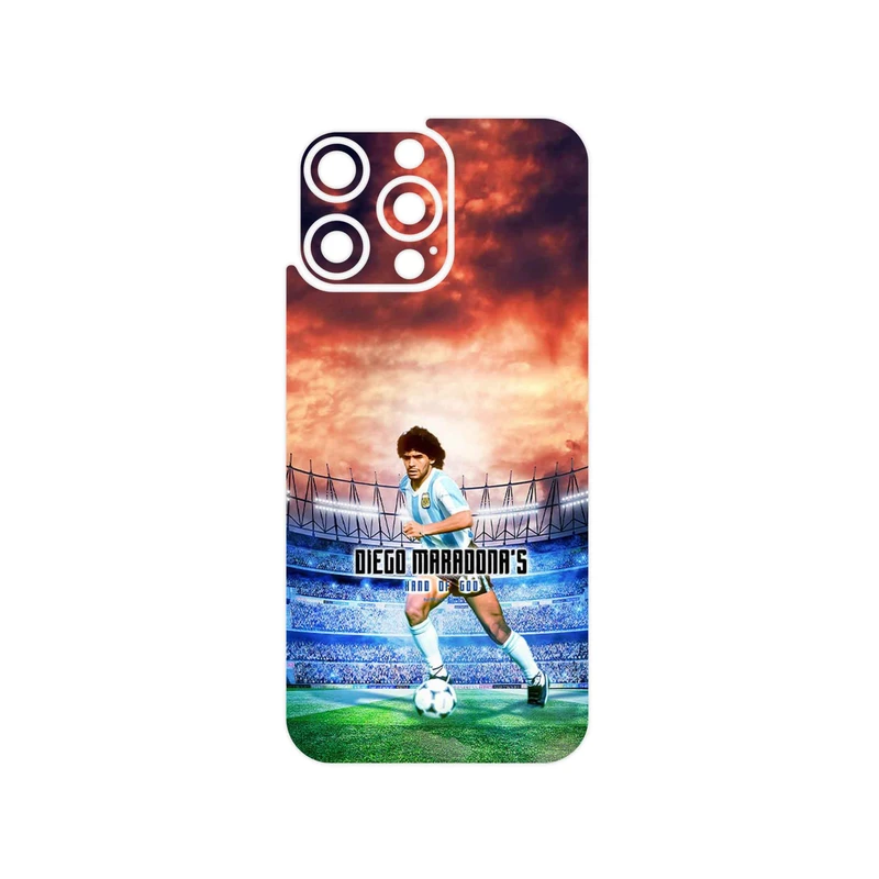 برچسب پوششی ماهوت مدل Diego Maradona مناسب برای گوشی موبایل اپل iPhone 16 Pro Max