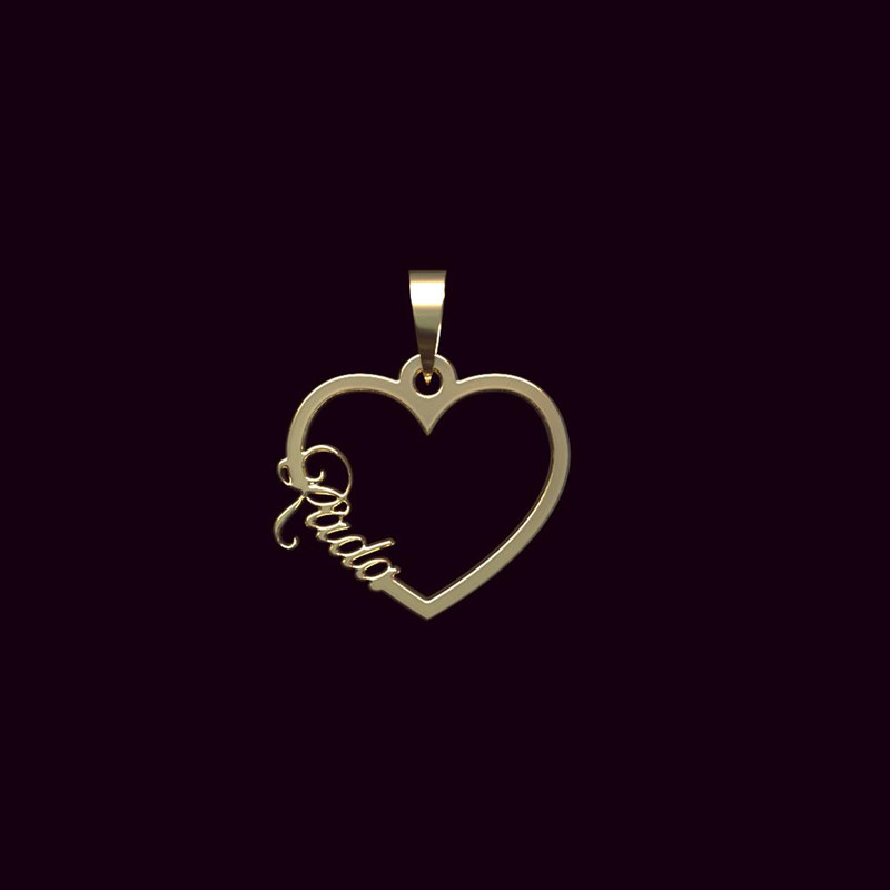 آویز گردنبند طلا 18 عیار زنانه مدوپد مدل اسم ردا rada کد PB1-10399