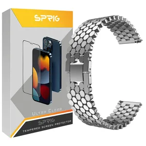 بند اسپریگ مدل Elegant مناسب برای ساعت هوشمند سامسونگ Galaxy Watch 5 40mm / Watch 5 44mm / Watch 5 Pro 45mm