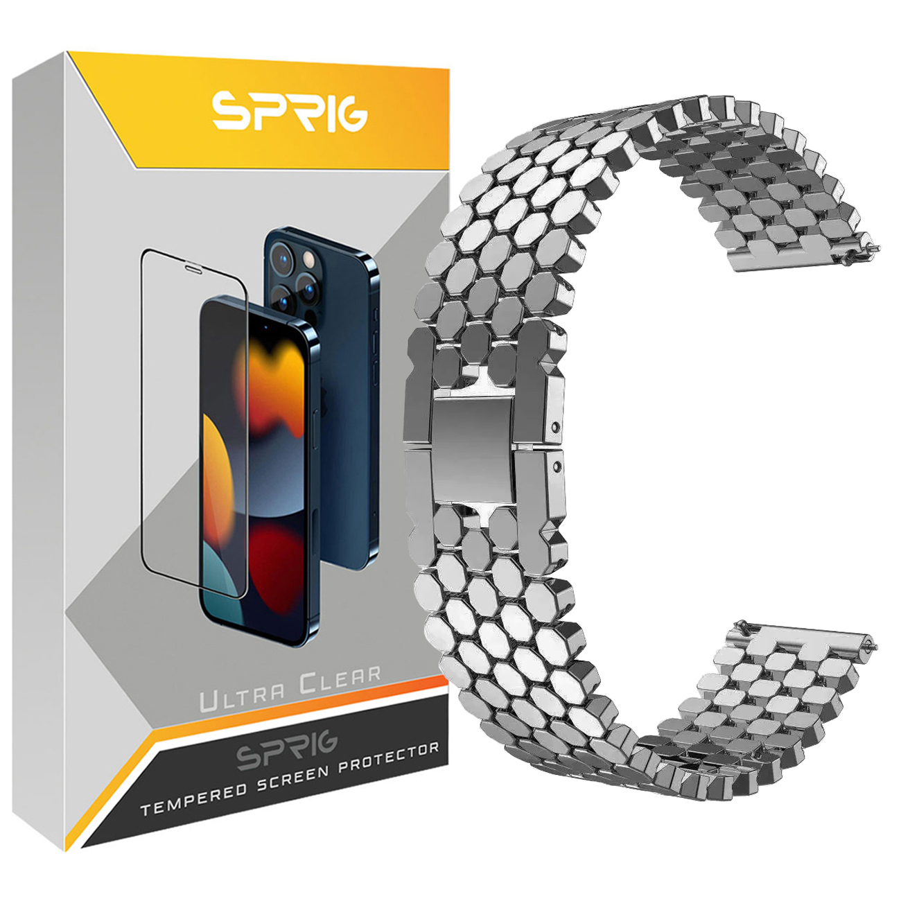 بند اسپریگ مدل Elegant مناسب برای ساعت هوشمند سامسونگ Galaxy Watch 6 Classic 43mm / Watch 6 Classic 47mm