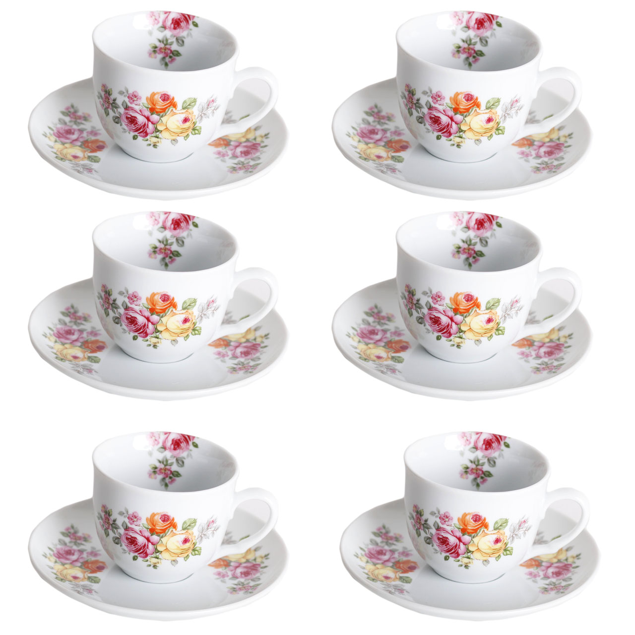 سرویس چای خوری 12 پارچه طرح Floral
