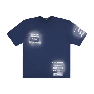 تی‌شرت اورسایز آستین کوتاه مردانه لیکک مدل 1104-2