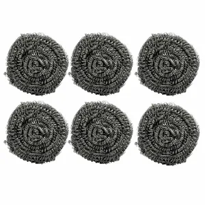 سیم ظرفشویی داوین مدل استیل کد 2220 بسته 6 عددی