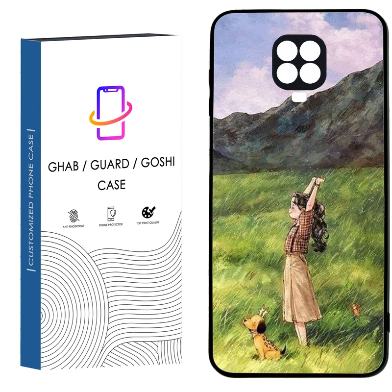 کاور قاب گارد گوشی طرح دخترانه کد 31 - TPU مناسب برای گوشی موبایل شیائومی Redmi Note 9s / Note 9 pro