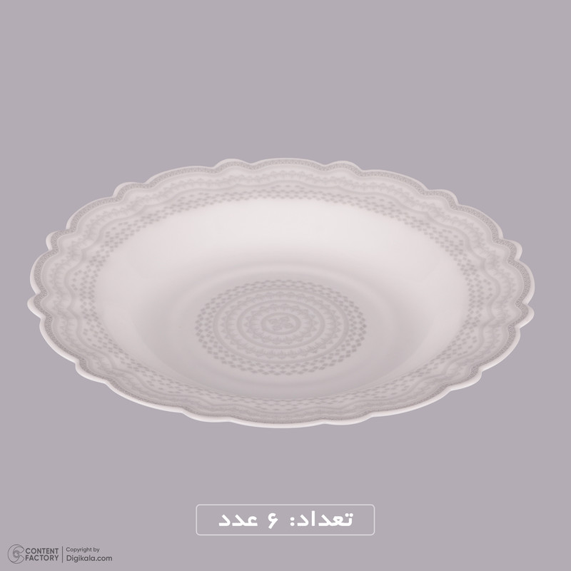 سرویس غذاخوری 25 پارچه 6 نفره آیروپال مدل  نلین