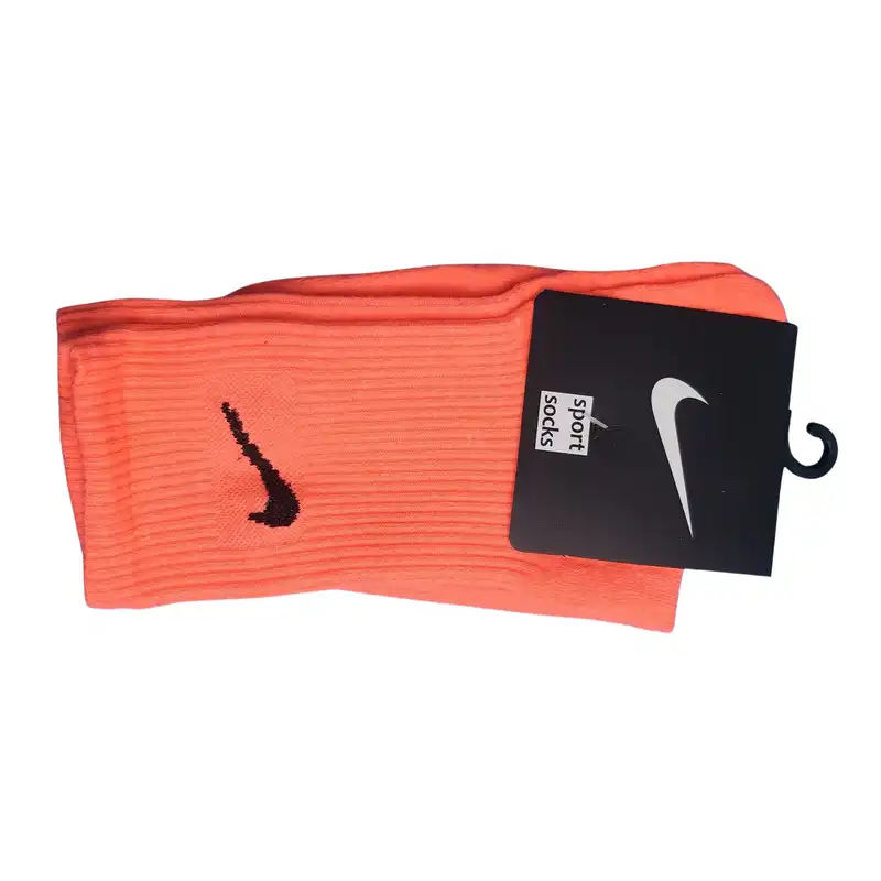 جوراب ورزشی ساق بلند زنانه مدل کش انگلیسی کد NP6005 مجموعه 3 عددی