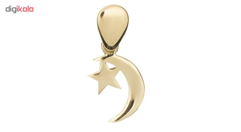 آویز گردنبند طلا 18عیار الن نار مدل EL80