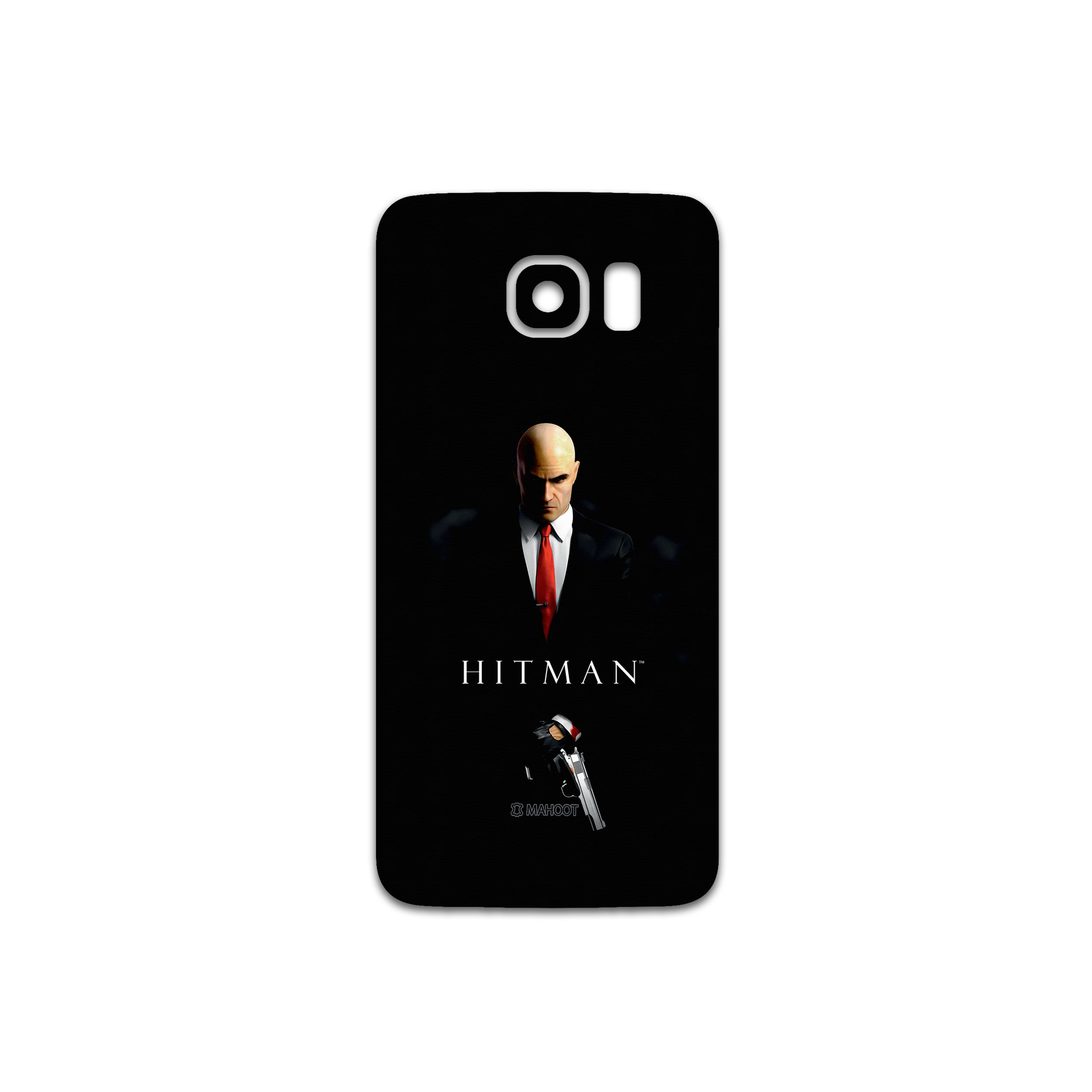 برچسب پوششی ماهوت مدل HITMAN-Game مناسب برای گوشی موبایل سامسونگ Galaxy S6