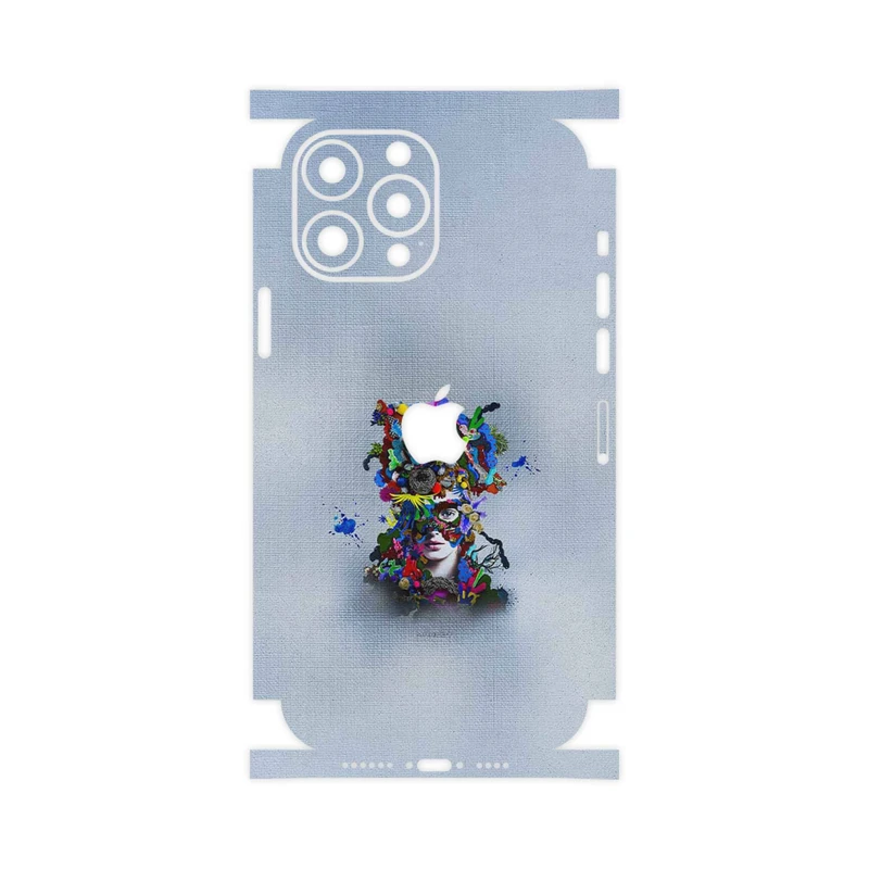 برچسب پوششی ماهوت مدل Collage of surreal Portrait of Women 4-FullSkin مناسب برای گوشی موبایل اپل iPhone 13 Pro Max