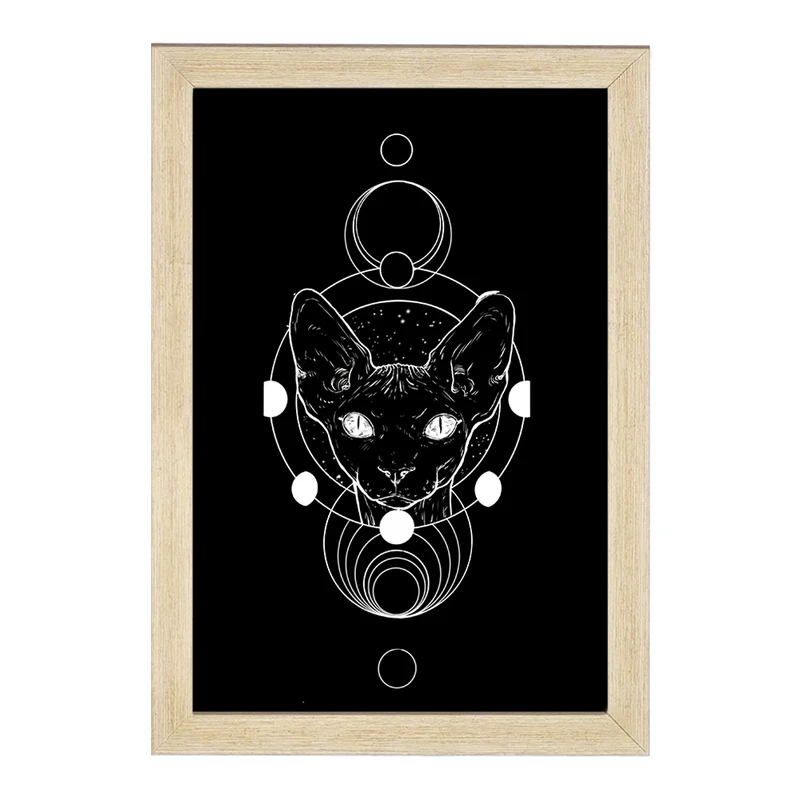 تابلو خندالو مدل گربه (Cat) کد F1805