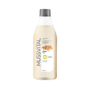 ژل شست و شوی بدن موسویتال مدل  oats bath gel حجم 750 میلی  لیتر