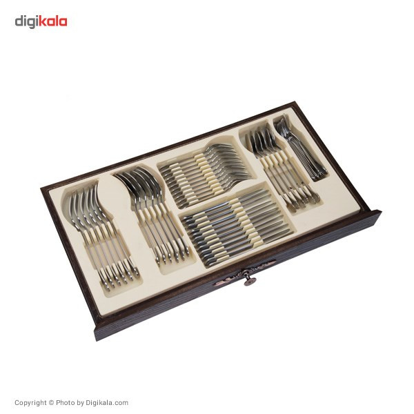 سرویس قاشق و چنگال 116 پارچه ناب استیل مدل Venice سرویس قاشق و چنگال 116 پارچه ناب استیل مدل Venice